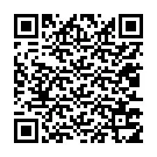 Codice QR per il numero di telefono +12013715592