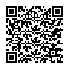 Código QR para número de teléfono +12013729917