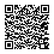 Codice QR per il numero di telefono +12013740037