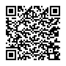 Código QR para número de teléfono +12013740706