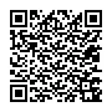 QR код за телефонен номер +12013741187