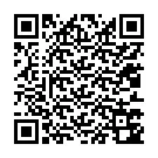 QR kód a telefonszámhoz +12013742402