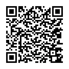 QR Code pour le numéro de téléphone +12013742956