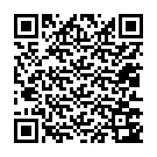 QR kód a telefonszámhoz +12013743357