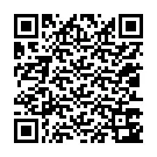 QR Code pour le numéro de téléphone +12013743868