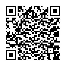 Kode QR untuk nomor Telepon +12013746768