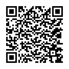 QR kód a telefonszámhoz +12013746769