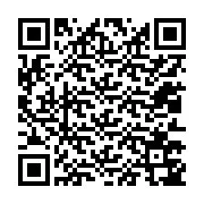 QR kód a telefonszámhoz +12013747747