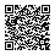 QR-code voor telefoonnummer +12013749102