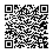 QR kód a telefonszámhoz +12013749413