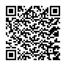 QR-код для номера телефона +12013756109