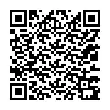 QR код за телефонен номер +12013791005