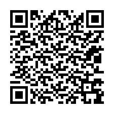 Código QR para número de teléfono +12013799025