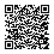 QR Code pour le numéro de téléphone +12013815716