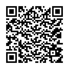 QR-koodi puhelinnumerolle +12013815719