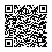 QR kód a telefonszámhoz +12013815724