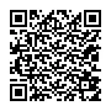 QR kód a telefonszámhoz +12013815725