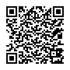 QR-koodi puhelinnumerolle +12013823841