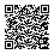 QR код за телефонен номер +12013823842