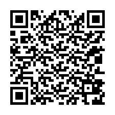 QR-koodi puhelinnumerolle +12013826650