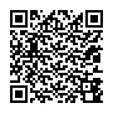 電話番号のQRコード +12013840005