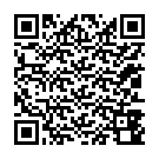 QR-koodi puhelinnumerolle +12013840871