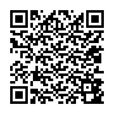 Kode QR untuk nomor Telepon +12013842646