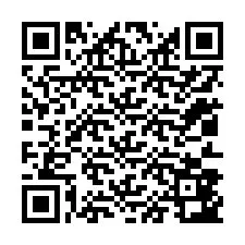 QR Code สำหรับหมายเลขโทรศัพท์ +12013843301