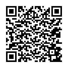 QR-koodi puhelinnumerolle +12013843757