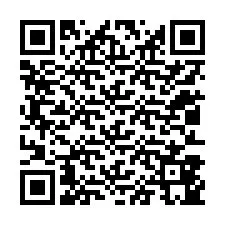 Kode QR untuk nomor Telepon +12013845124