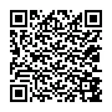 Kode QR untuk nomor Telepon +12013847329