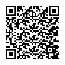 QR-koodi puhelinnumerolle +12013847356