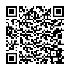 QR kód a telefonszámhoz +12013847365