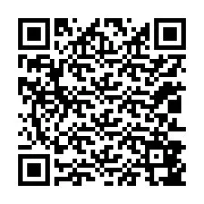 Código QR para número de telefone +12013847671