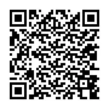 QR Code สำหรับหมายเลขโทรศัพท์ +12013848366