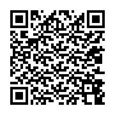 QR код за телефонен номер +12013848686