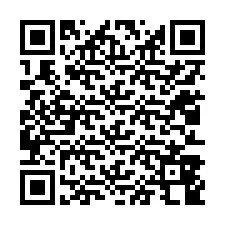 Codice QR per il numero di telefono +12013848922