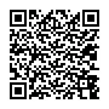 電話番号のQRコード +12013848923