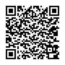 Codice QR per il numero di telefono +12013900436