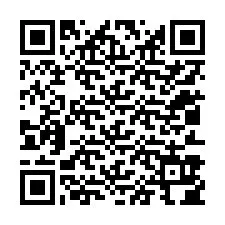 QR-koodi puhelinnumerolle +12013904414