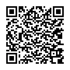 QR kód a telefonszámhoz +12013908192