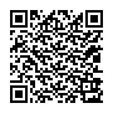 QR код за телефонен номер +12013923261