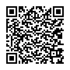 Código QR para número de teléfono +12013924072