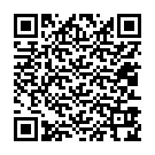 Código QR para número de teléfono +12013924073