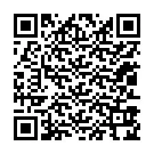 Código QR para número de teléfono +12013924075