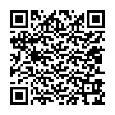 QR код за телефонен номер +12013924076