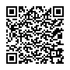 QR kód a telefonszámhoz +12013924081