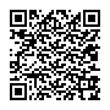 QR kód a telefonszámhoz +12013924082