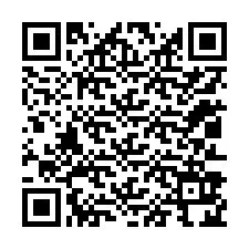 Código QR para número de teléfono +12013924671