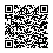 QR kód a telefonszámhoz +12013927285